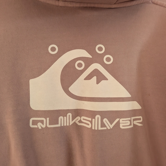 Quiksilver Pink Oversized Long Sleeve Hoodie - Picture 5 of 8